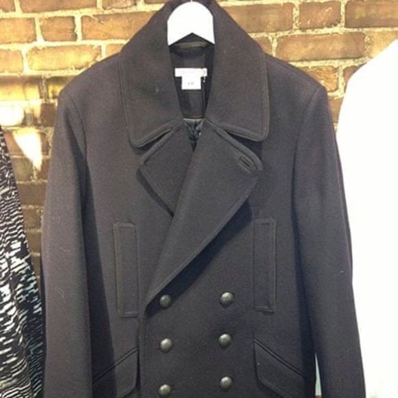 ISABEL MARANT x H&M MENS Double Breasted Pea Coat - Picture 1 of 6